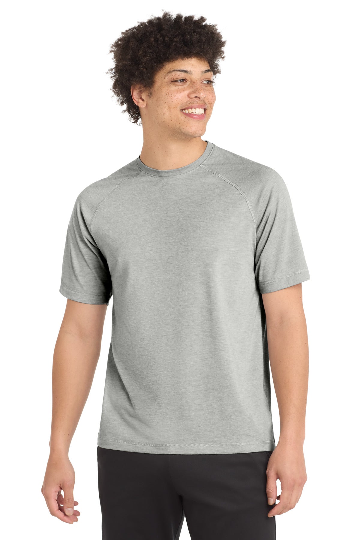 Sport-Tek ® PosiCharge ® Tri-Blend Wicking Raglan Tee. ST400