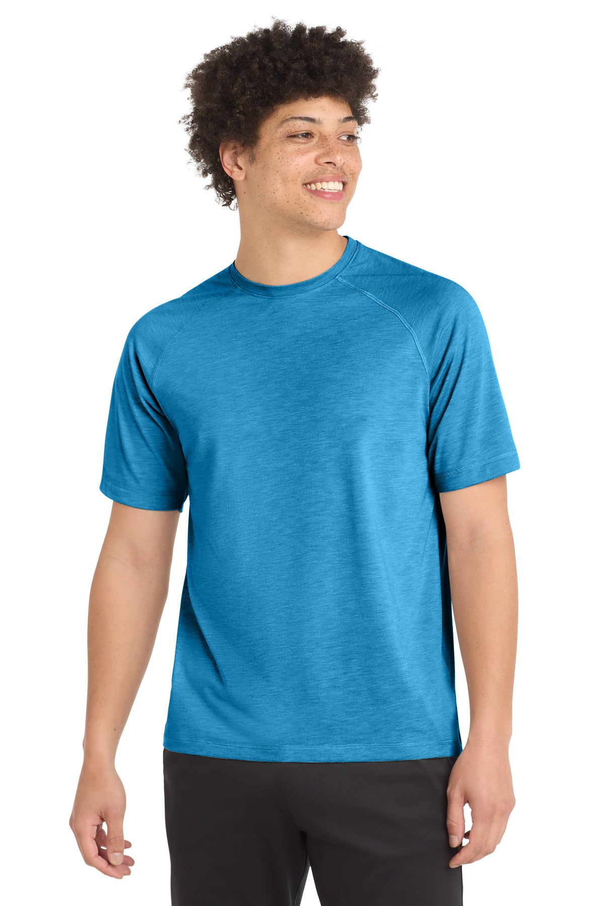 Sport-Tek ® PosiCharge ® Tri-Blend Wicking Raglan Tee. ST400