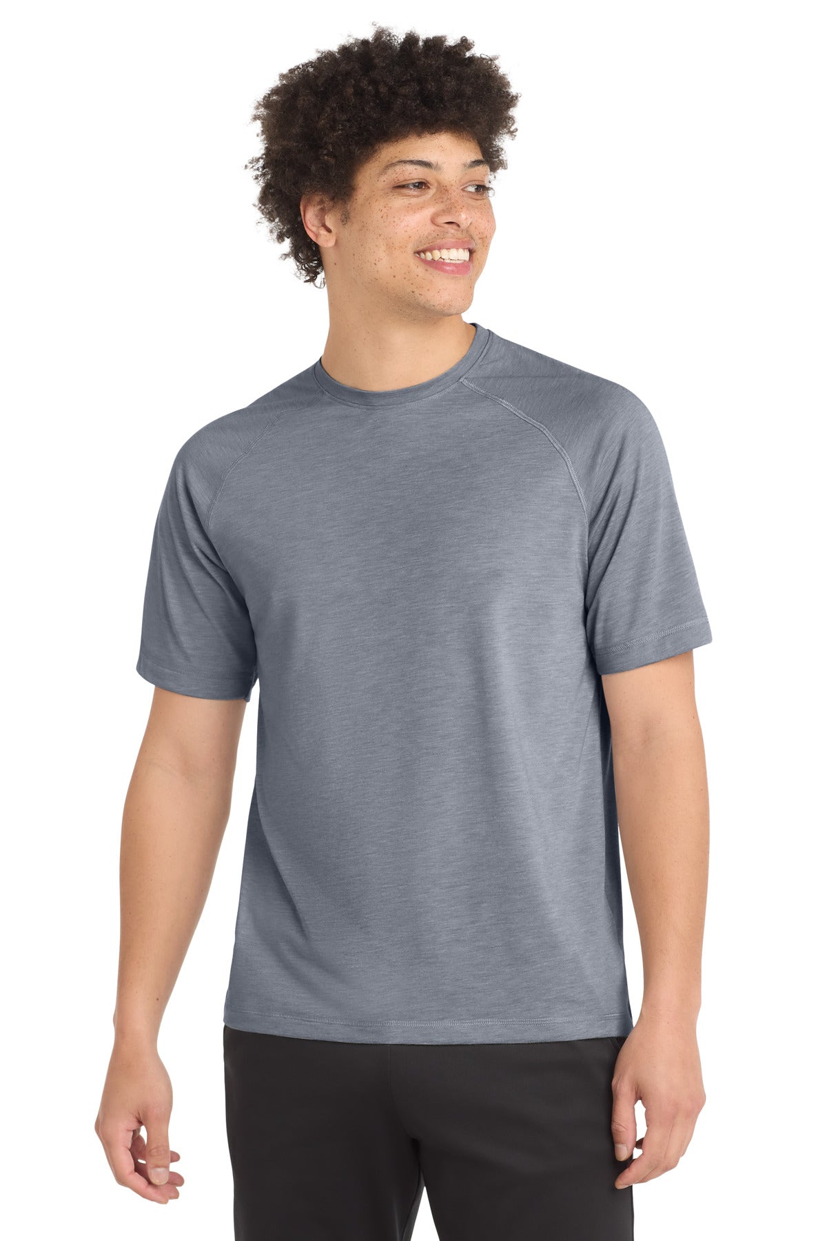 Sport-Tek ® PosiCharge ® Tri-Blend Wicking Raglan Tee. ST400