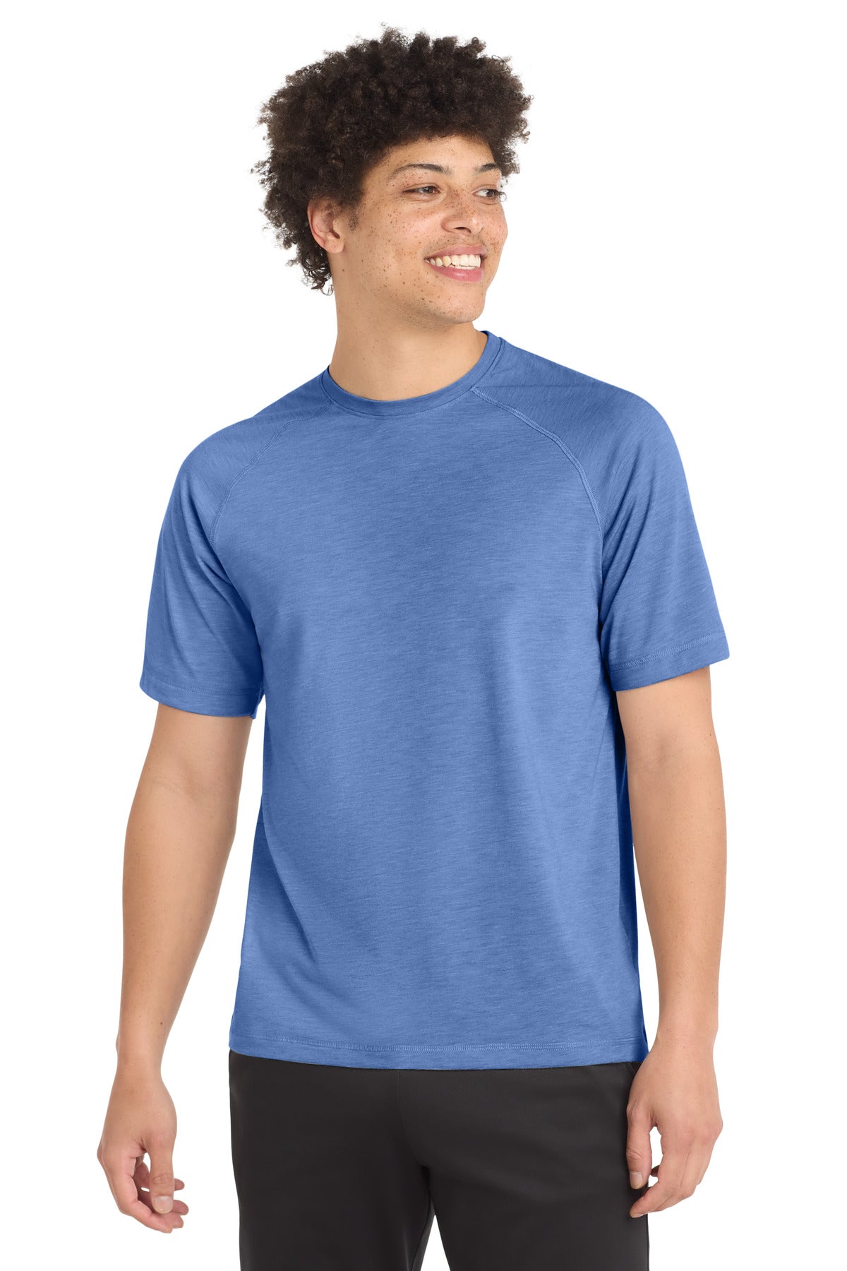 Sport-Tek ® PosiCharge ® Tri-Blend Wicking Raglan Tee. ST400
