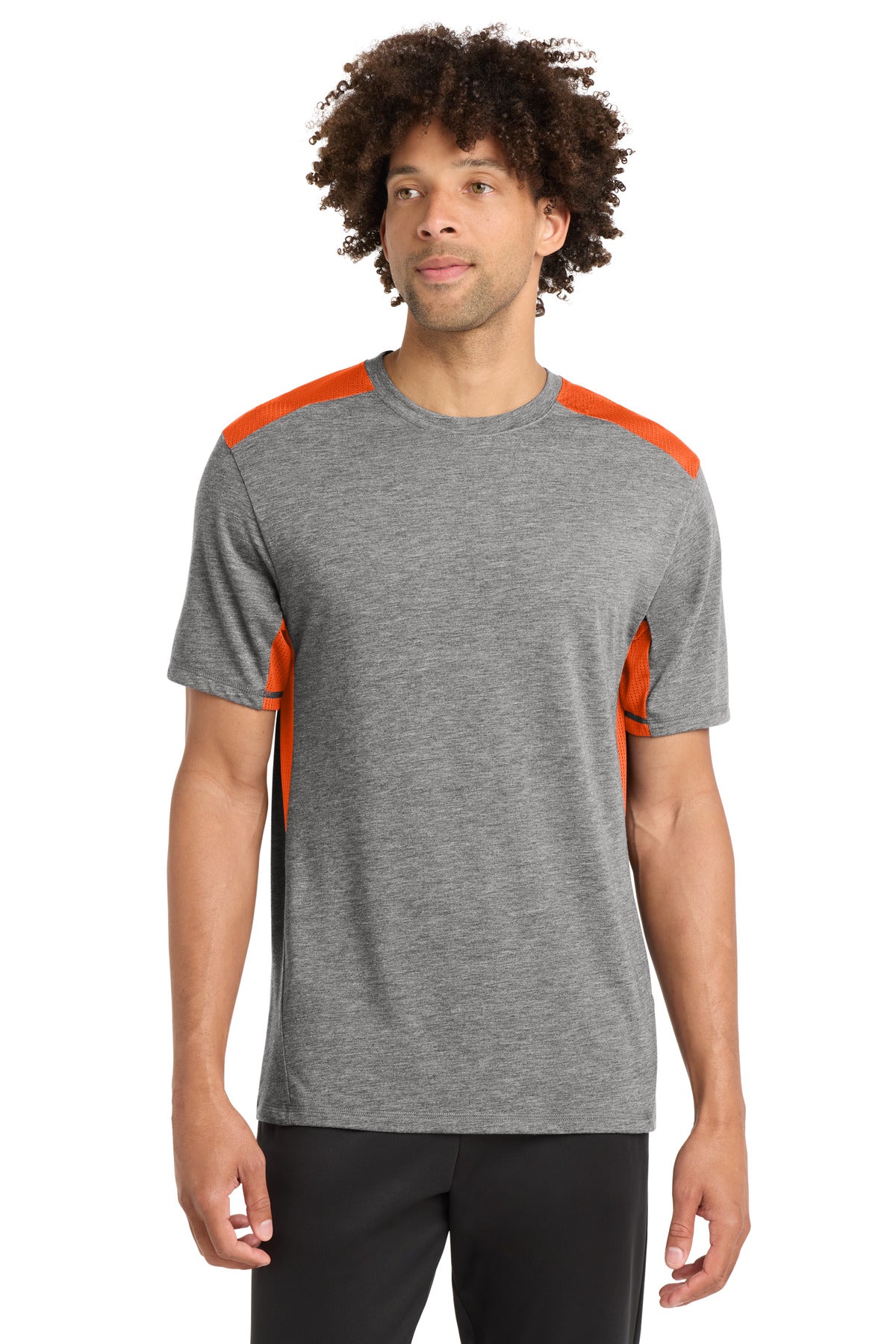 Sport-Tek ® PosiCharge ® Tri-Blend Wicking Draft Tee. ST410