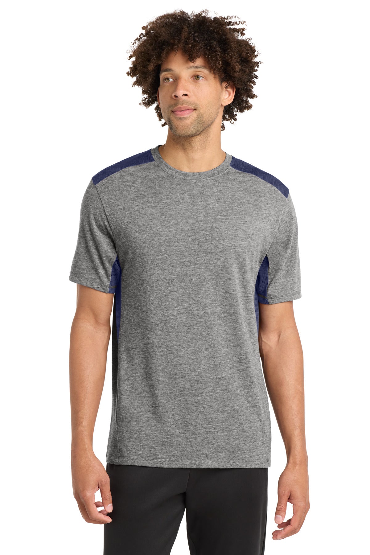 Sport-Tek ® PosiCharge ® Tri-Blend Wicking Draft Tee. ST410