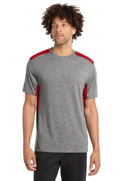 Sport-Tek ® PosiCharge ® Tri-Blend Wicking Draft Tee. ST410