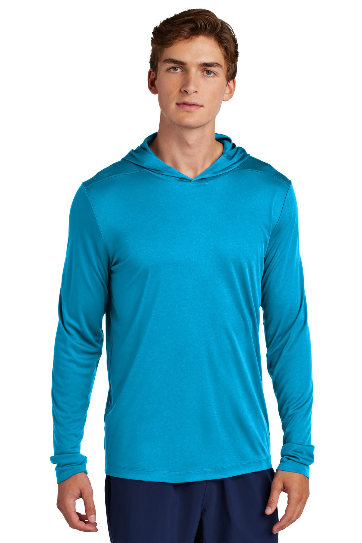 Sport-Tek® Posi-UV® Pro Long Sleeve Hoodie ST420LSH – SanMar Sports