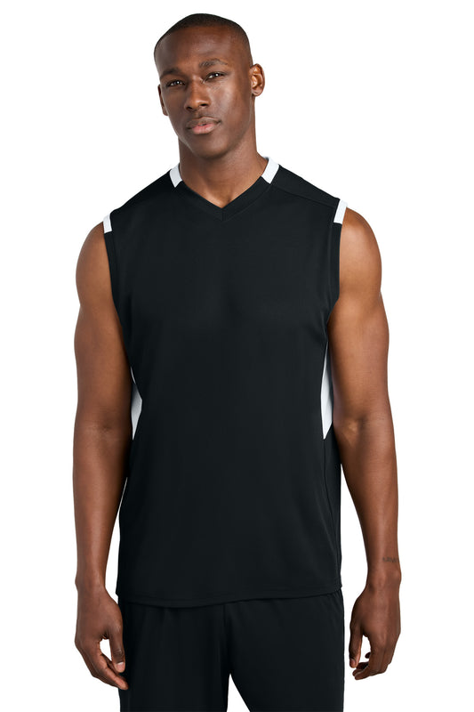 Sport-Tek® Club Sleeveless V-Neck ST441