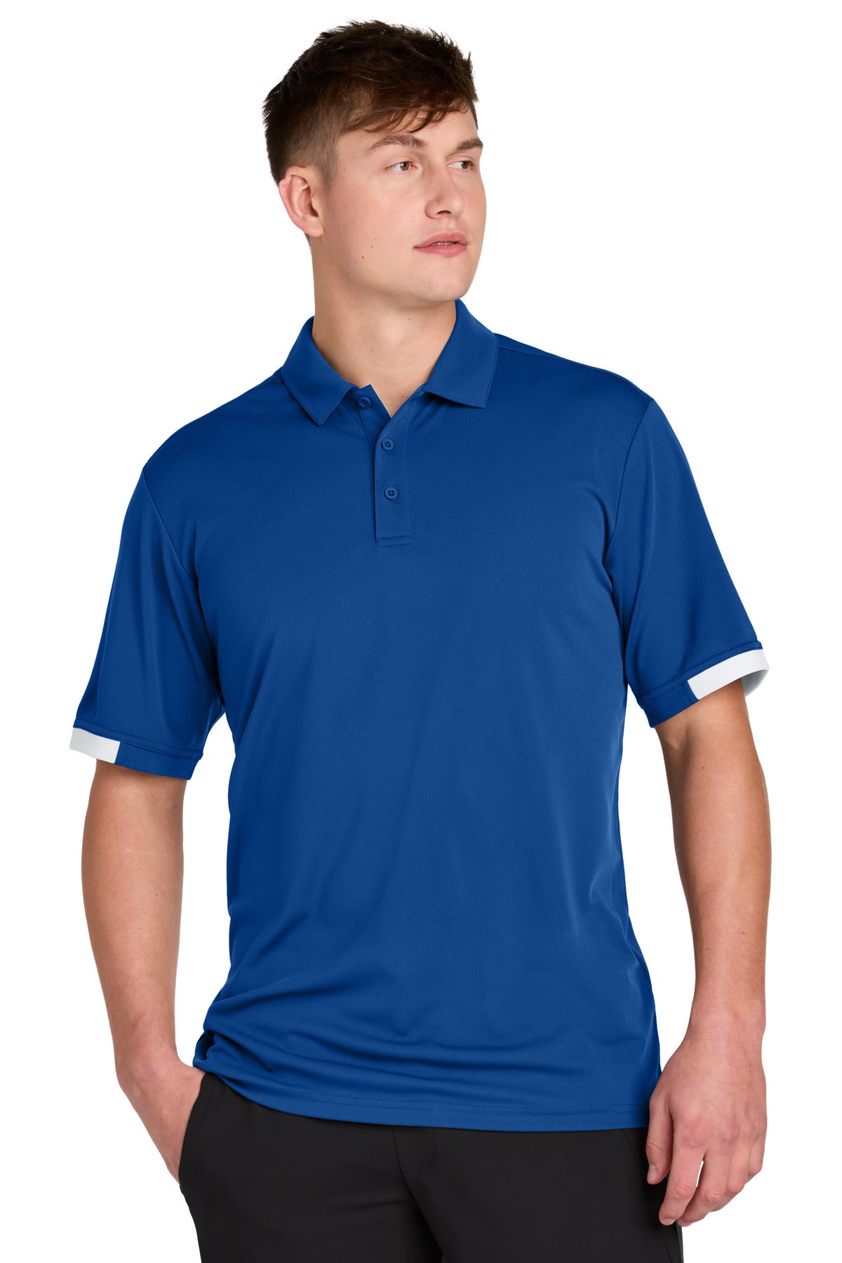 Sport-Tek® Club Colorblock Polo ST444