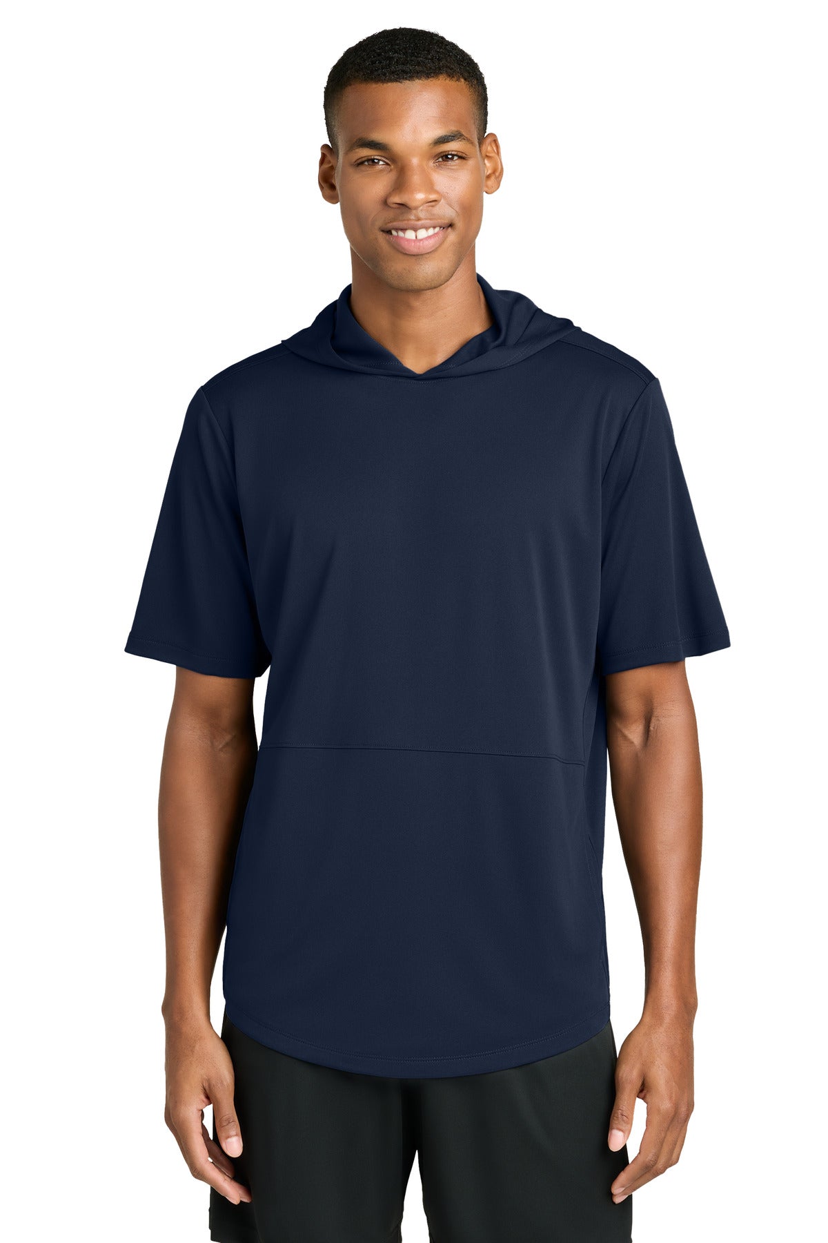 Sport-Tek® Club Short Sleeve Hoodie ST445