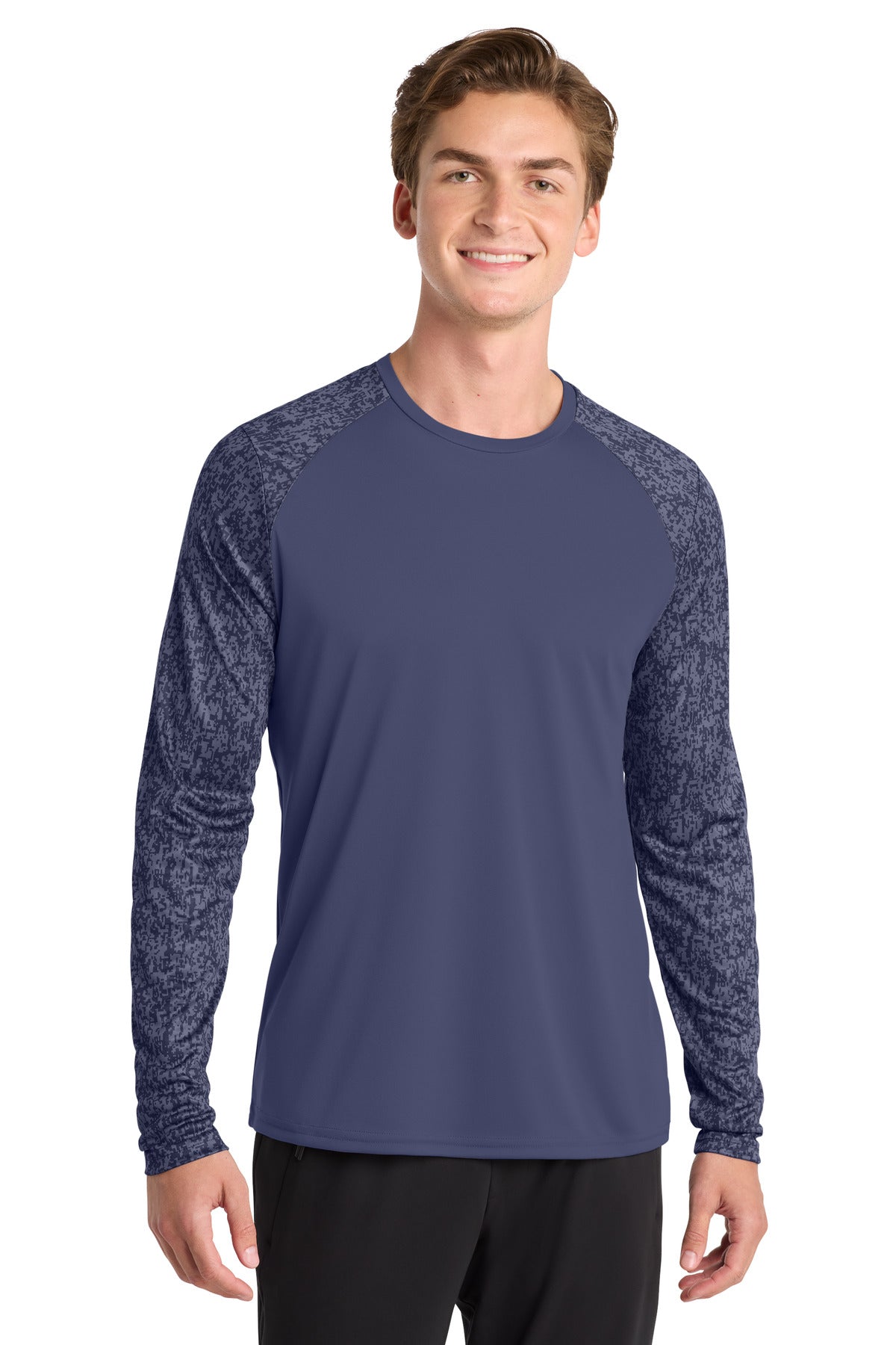 Sport-Tek ® Long Sleeve Digi Camo Tee. ST460LS