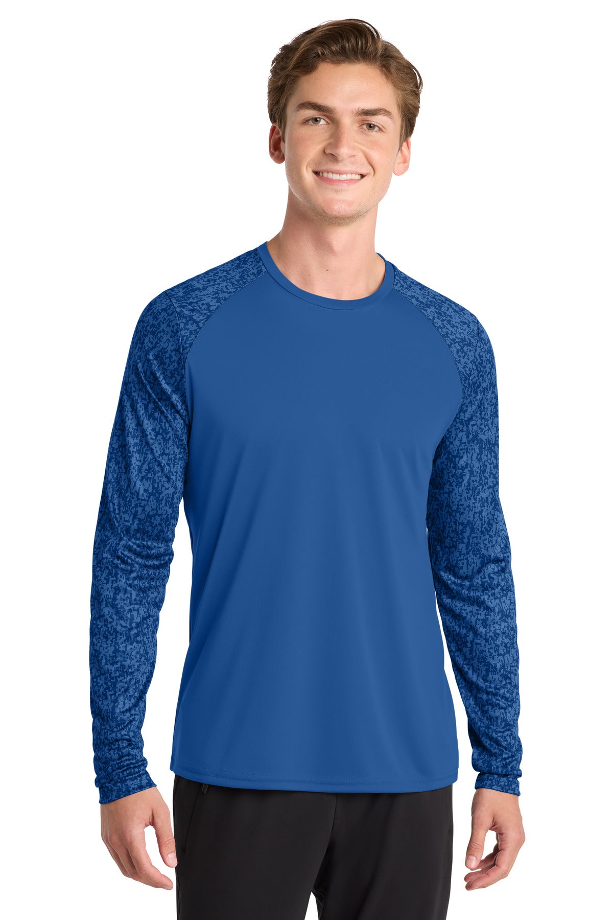 Sport-Tek ® Long Sleeve Digi Camo Tee. ST460LS