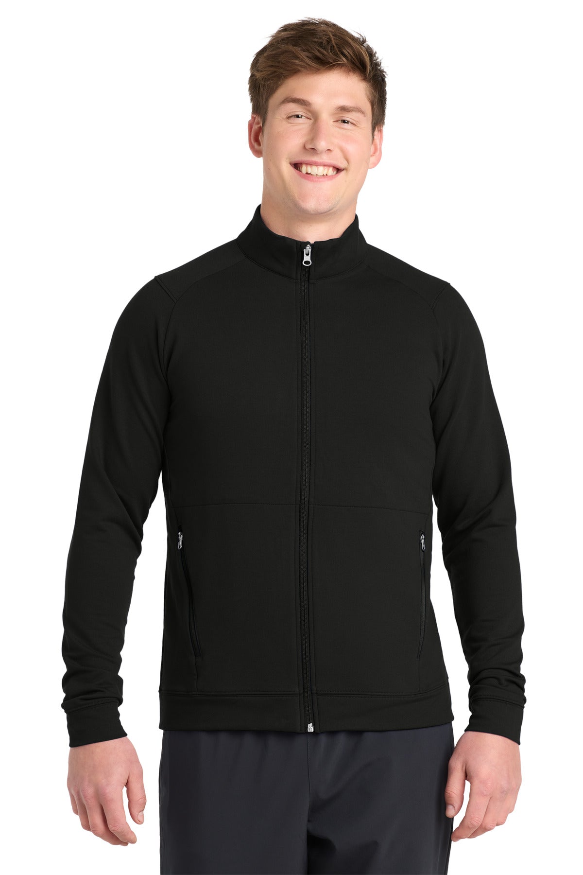 Sport-Tek® Sport-Wick® Flex Fleece Full-Zip. ST560