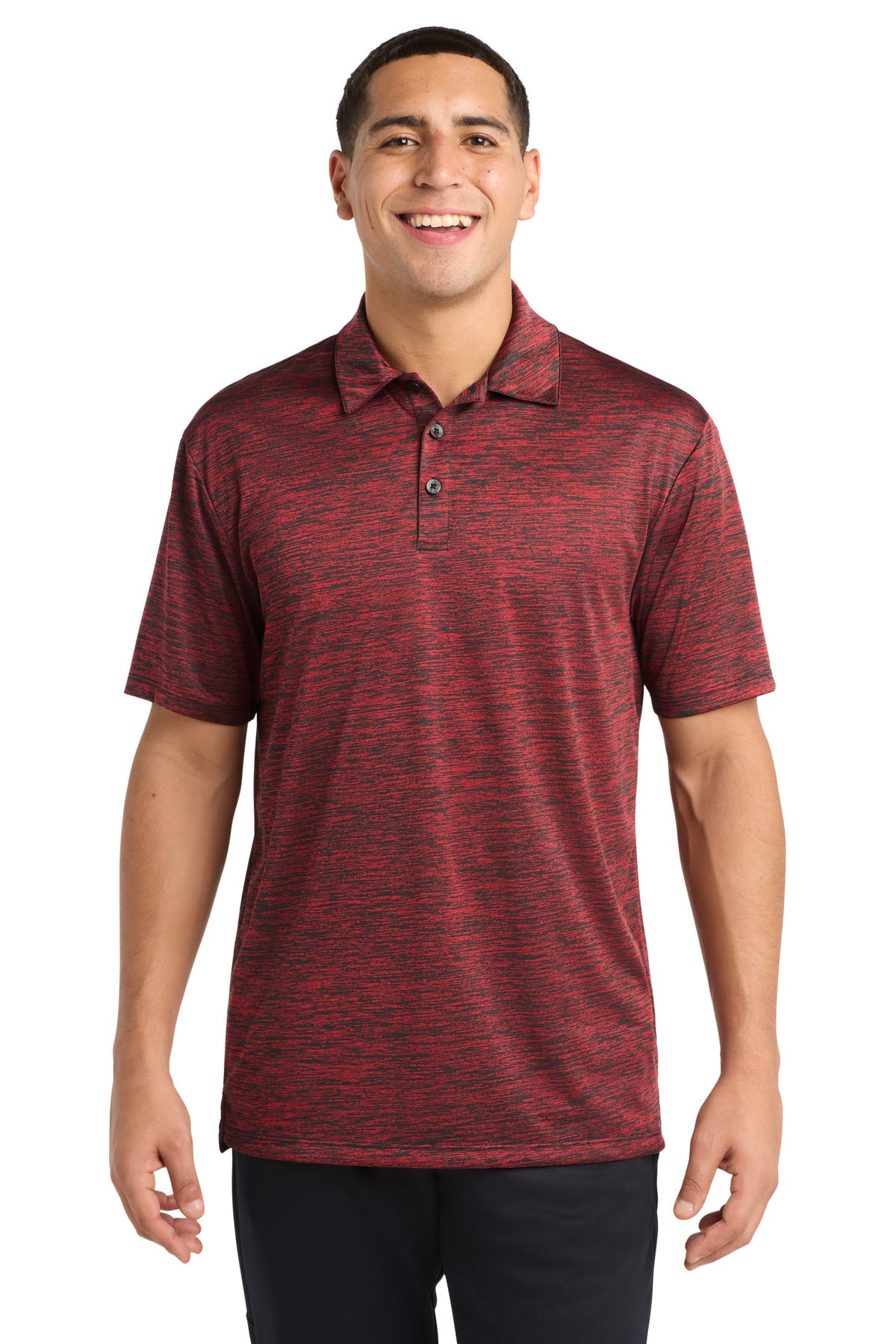 Sport-Tek ® PosiCharge ® Electric Heather Polo. ST590