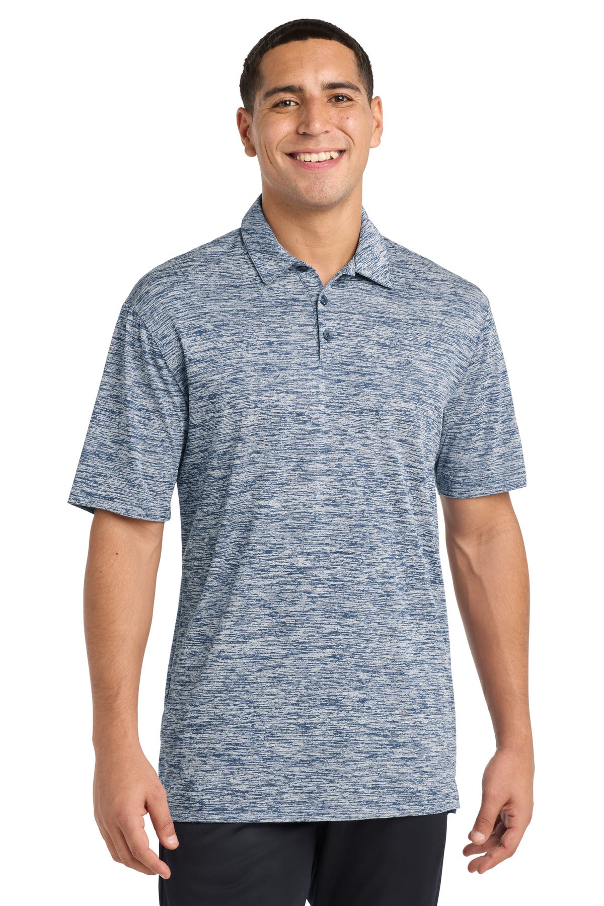 Sport-Tek ® PosiCharge ® Electric Heather Polo. ST590