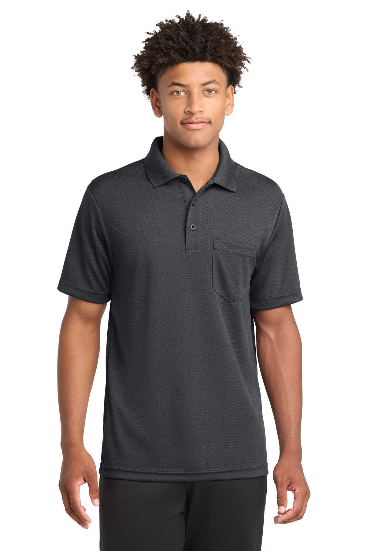 Sport-Tek ® PosiCharge ® RacerMesh ® Pocket Polo. ST640P