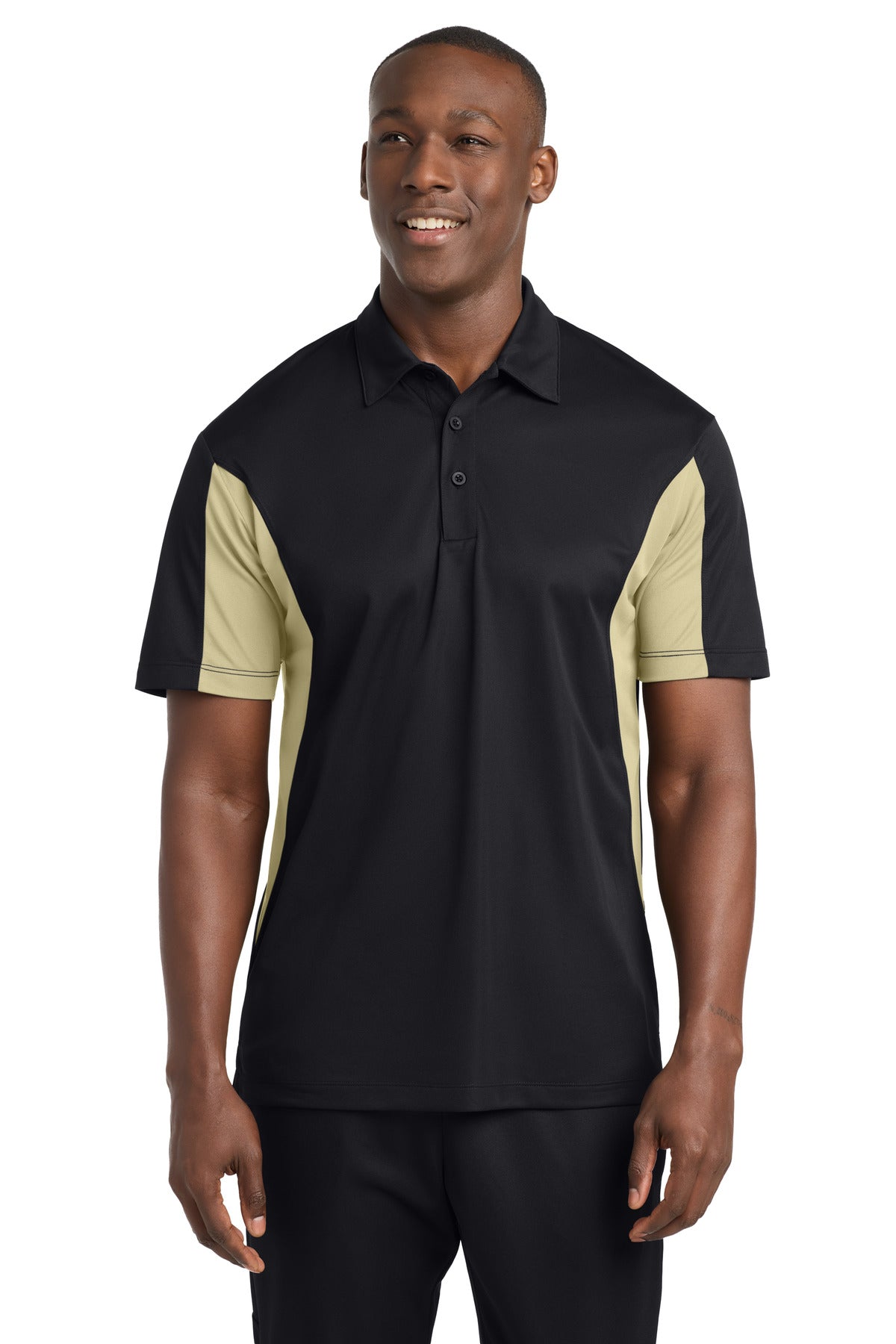 Sport-Tek® Side Blocked Micropique Sport-Wick® Polo. ST655
