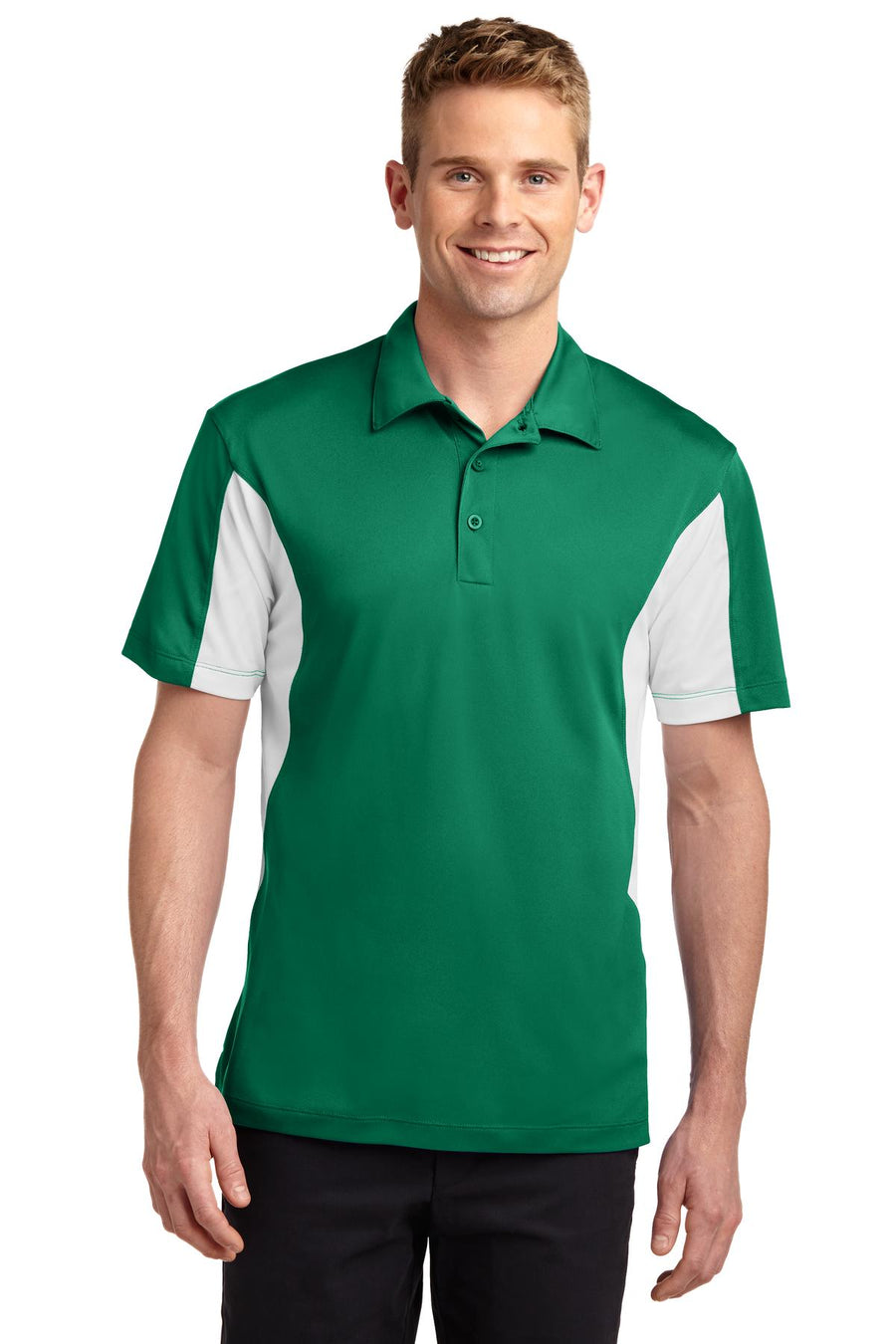 Sport-Tek® Side Blocked Micropique Sport-Wick® Polo. ST655