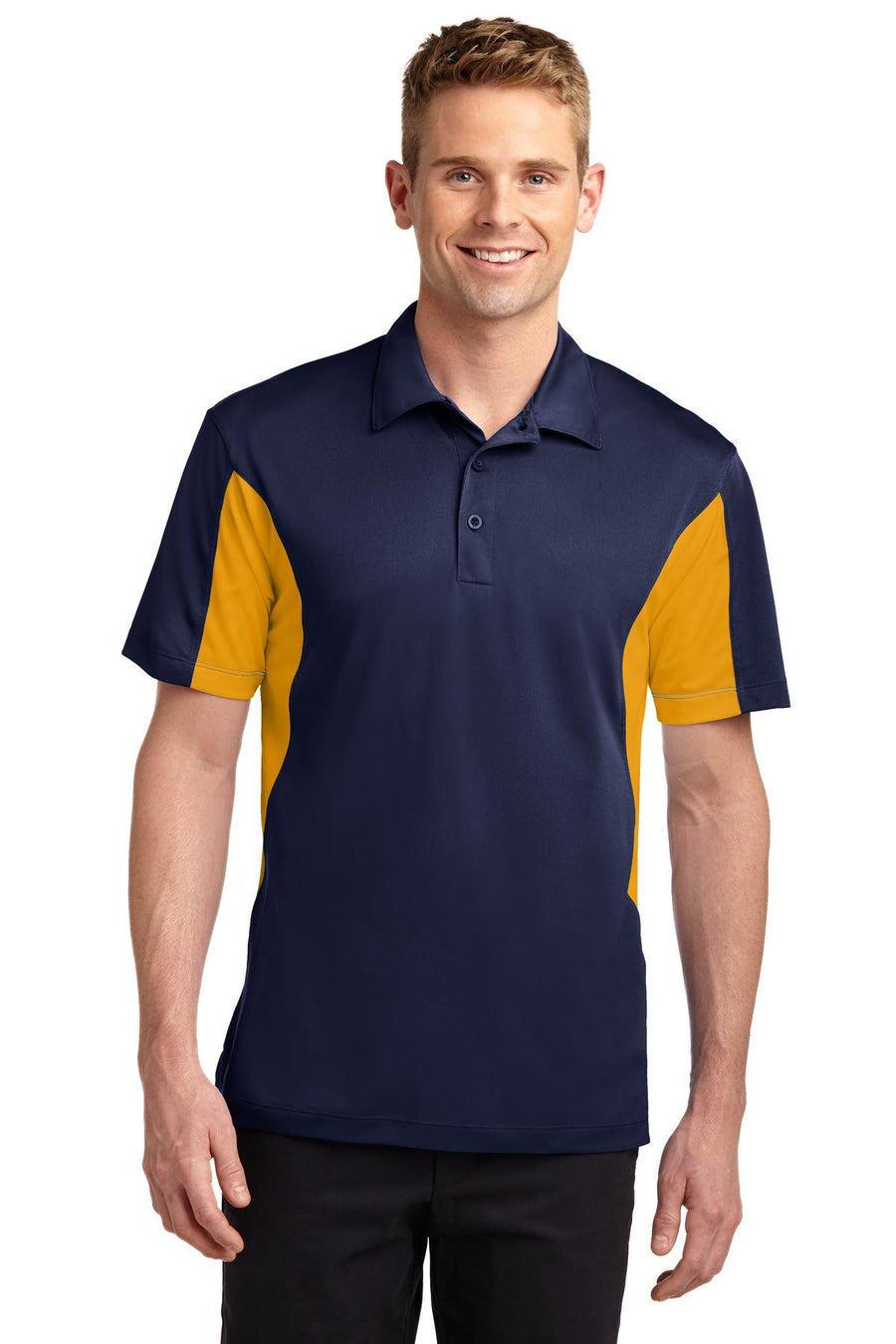 Sport-Tek® Side Blocked Micropique Sport-Wick® Polo. ST655