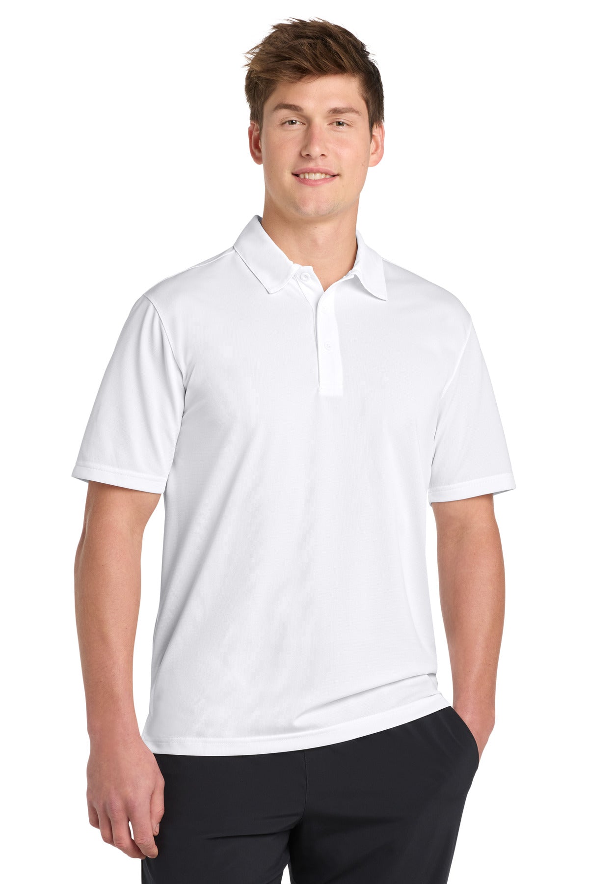 Sport-Tek® PosiCharge® Active Textured Polo. ST690