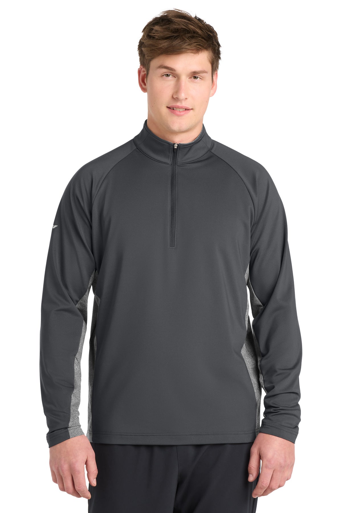 Sport-Tek® Sport-Wick® Stretch Contrast 1/4-Zip Pullover. ST854