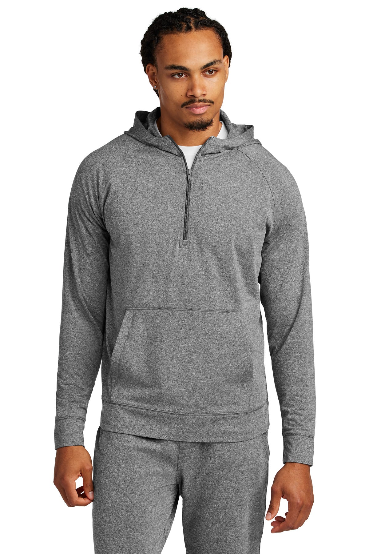 Sport-Tek® Sport-Wick® Stretch 1/2-Zip Hoodie ST856 – SanMar Sports