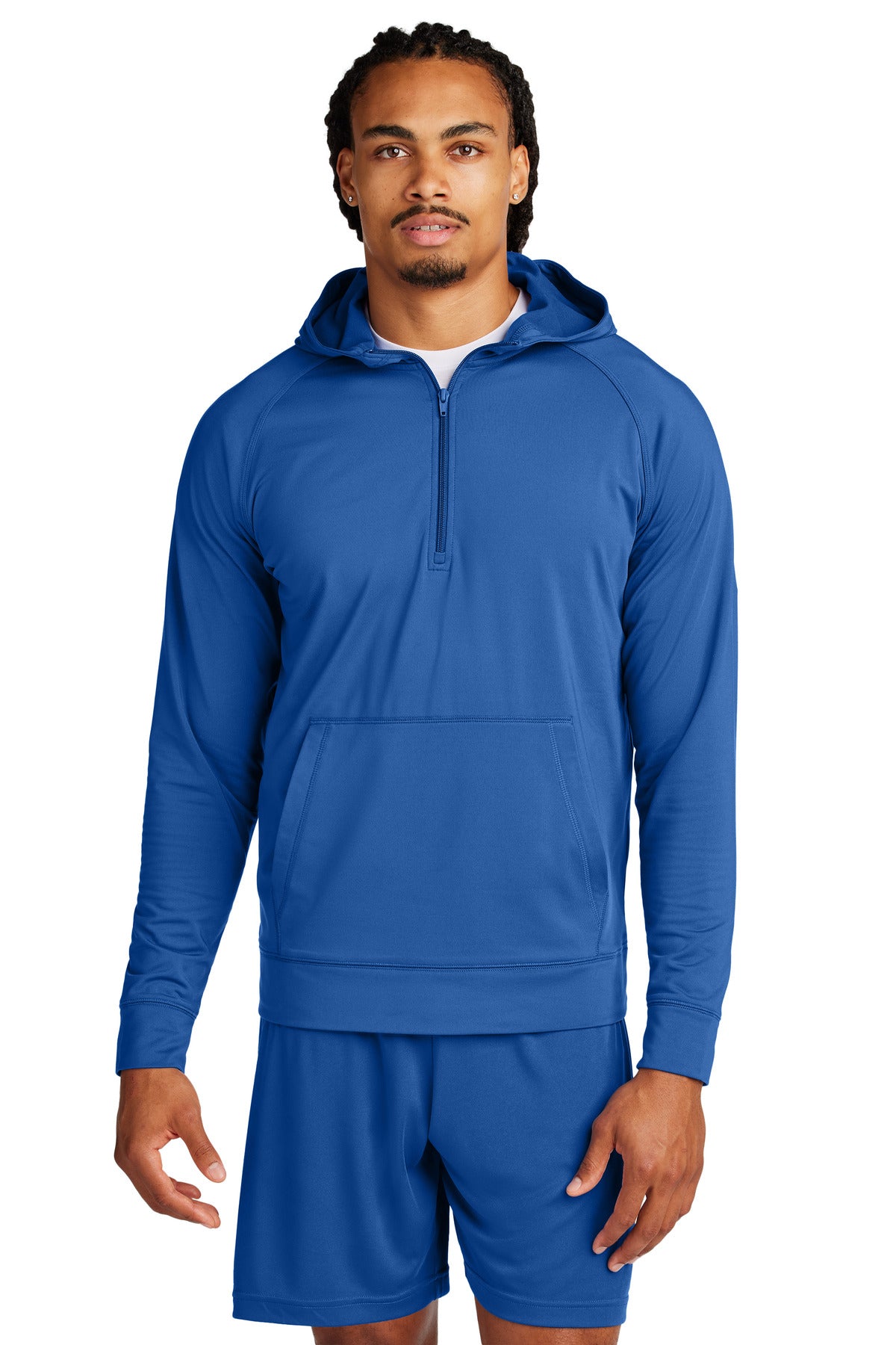 Sport-Tek® Sport-Wick® Stretch 1/2-Zip Hoodie ST856 – SanMar Sports
