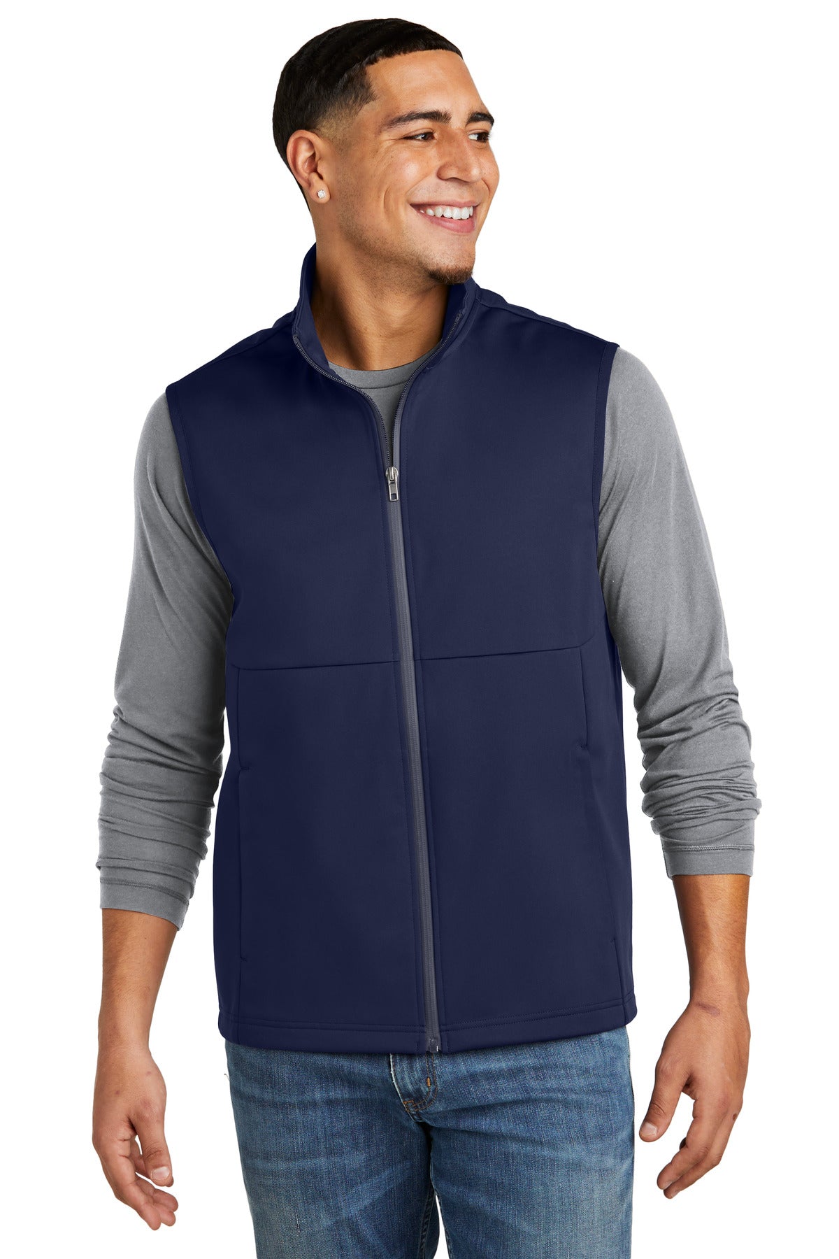 SUMARI NYLON SHELL VESTナイロンシェル ベスト Sport-Tek® Soft Shell Vest ST981 – SanMar Sports