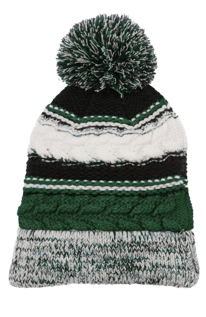 Sport-Tek® Pom Pom Team Beanie. STC21