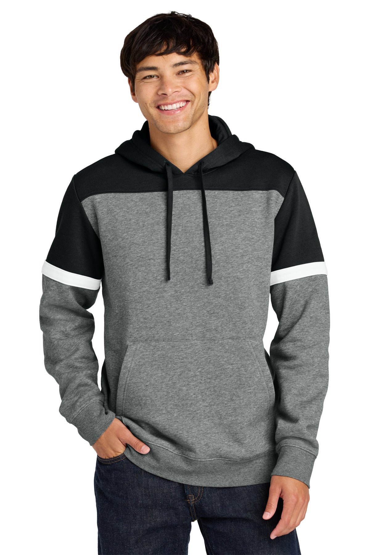 Sport-Tek® Drive Fleece Colorblock Hoodie STF205