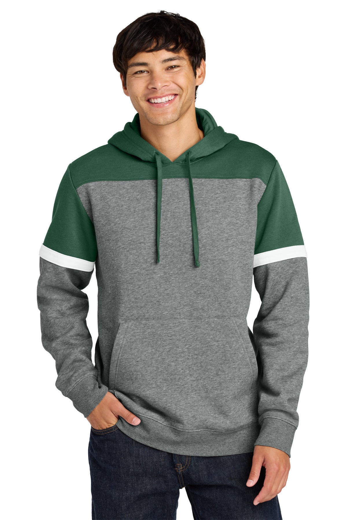 Sport-Tek® Drive Fleece Colorblock Hoodie STF205