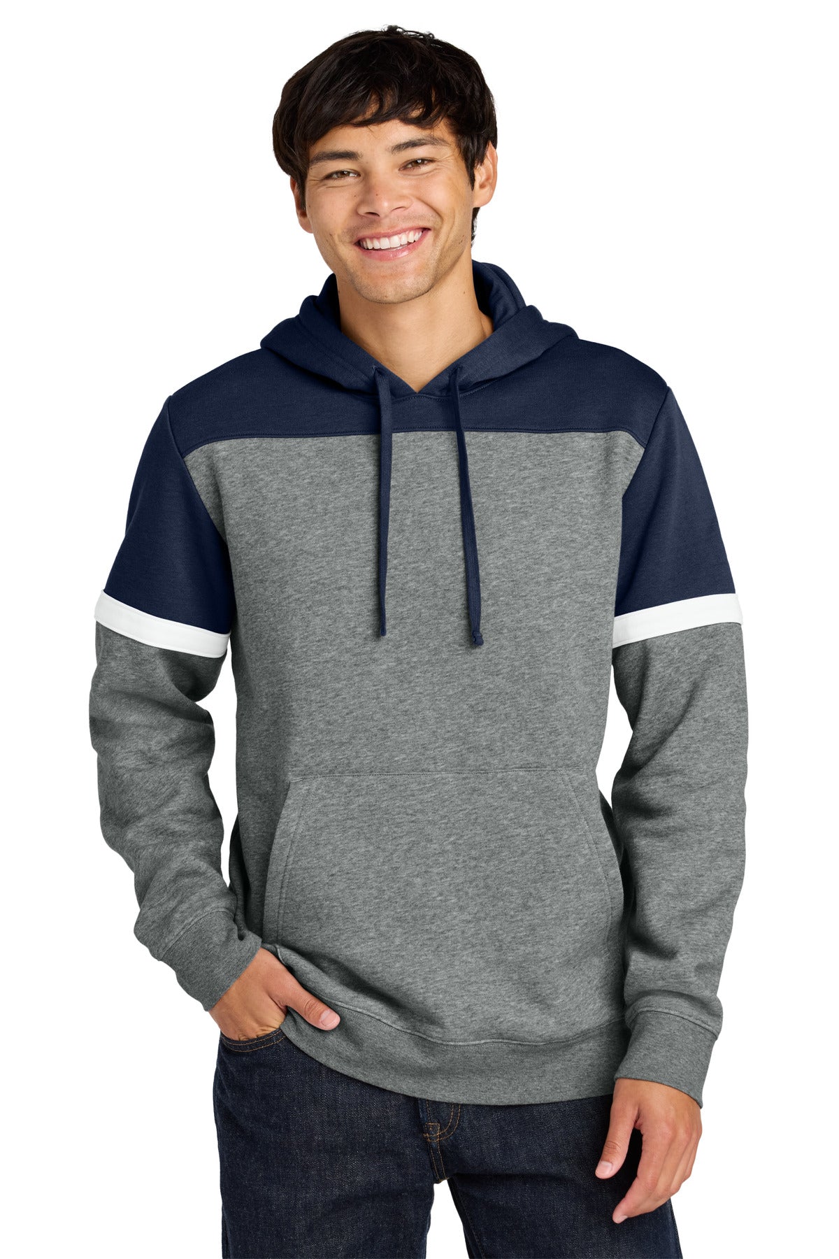 Sport-Tek® Drive Fleece Colorblock Hoodie STF205