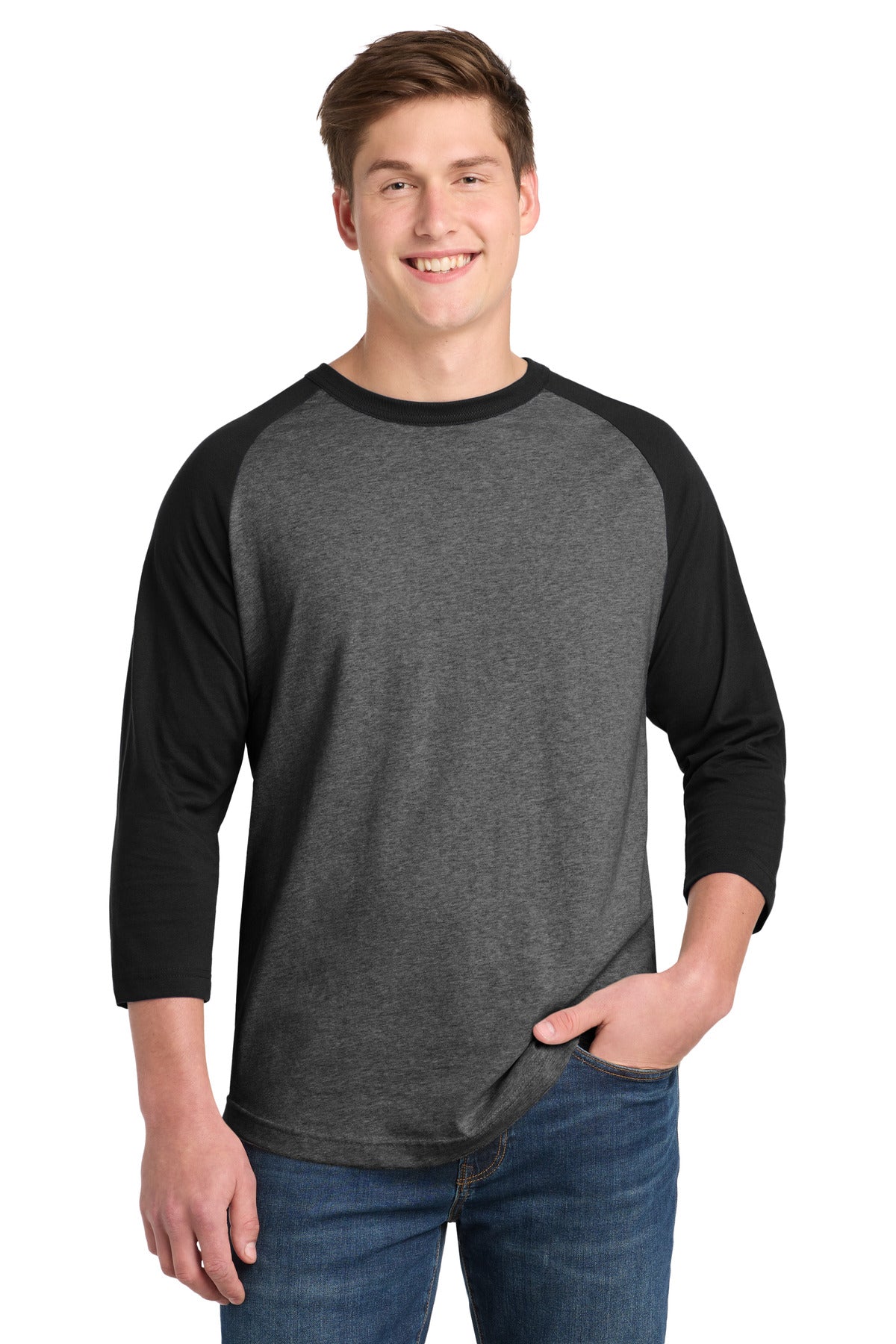Sport-Tek® Colorblock Raglan Jersey.  T200
