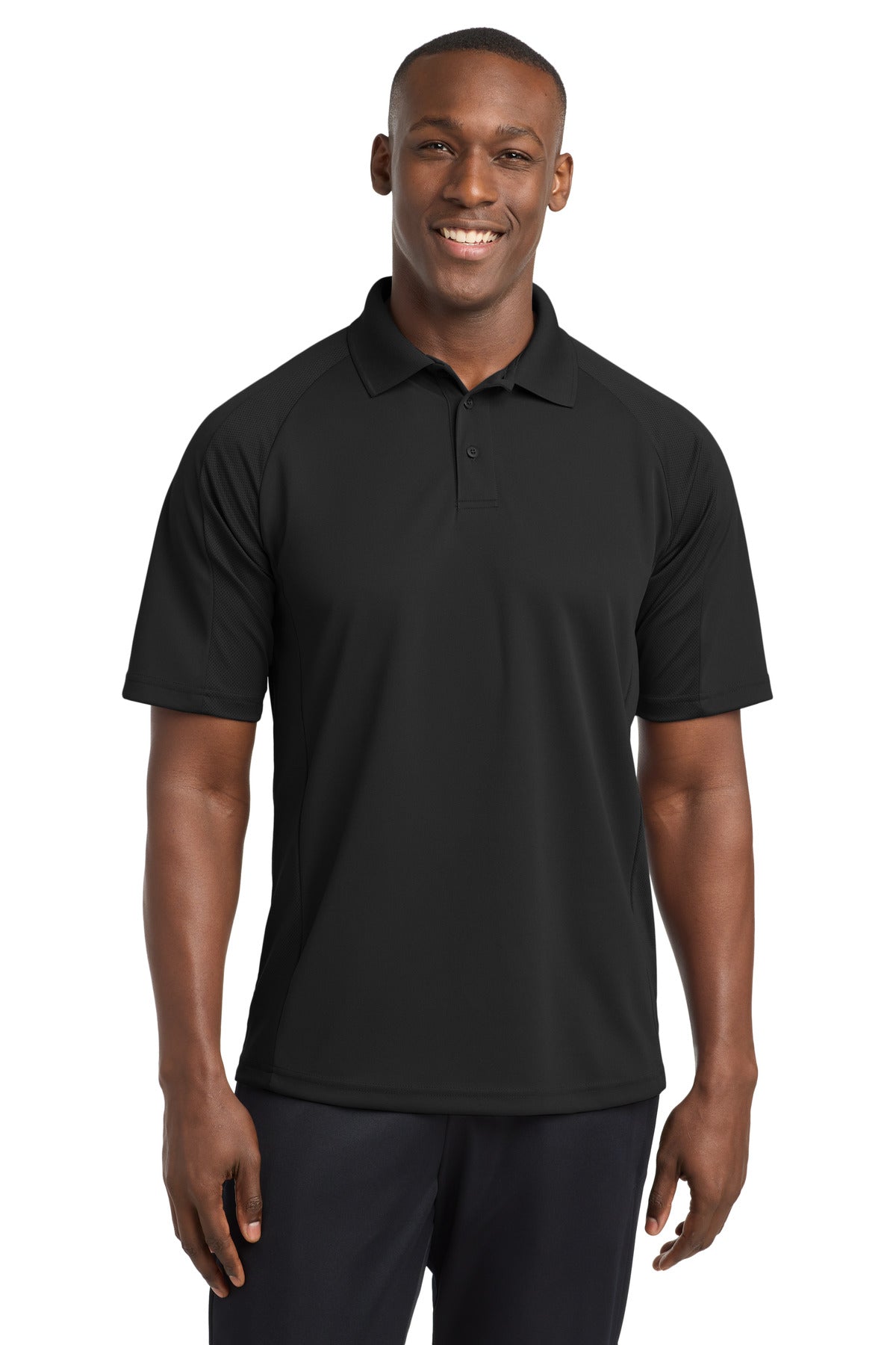 Sport-Tek® Dri-Mesh® Pro Polo. T474