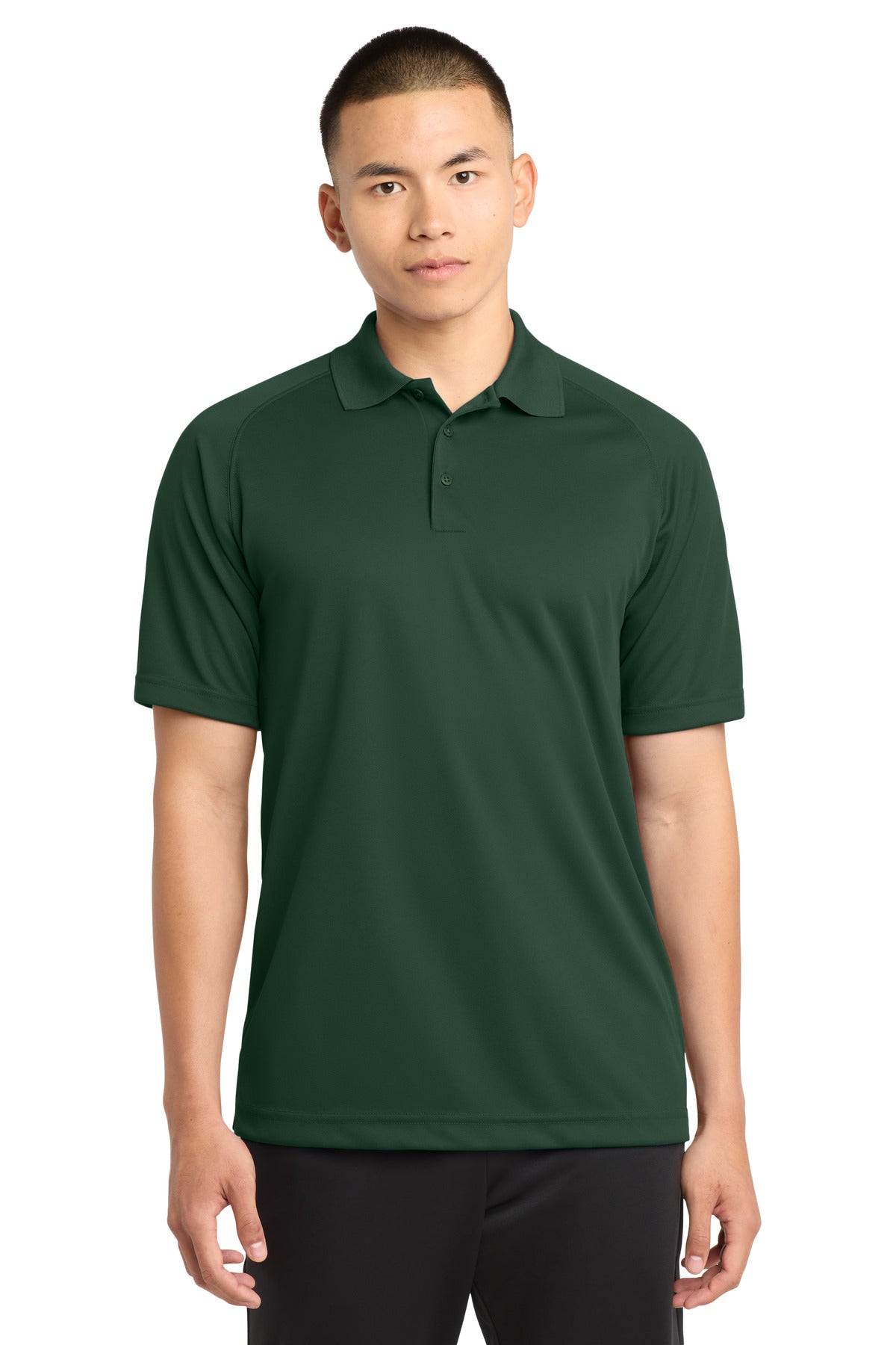 Sport-Tek® Dry Zone® Raglan Polo. T475