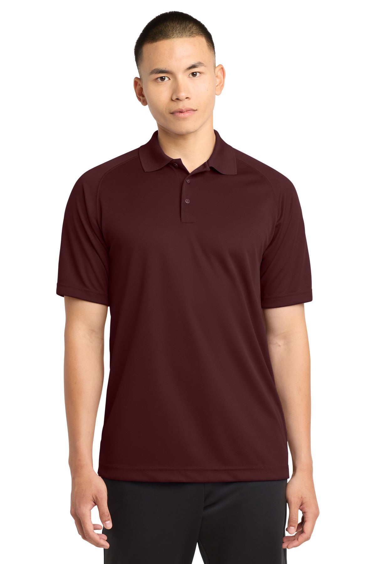 Sport-Tek® Dry Zone® Raglan Polo. T475