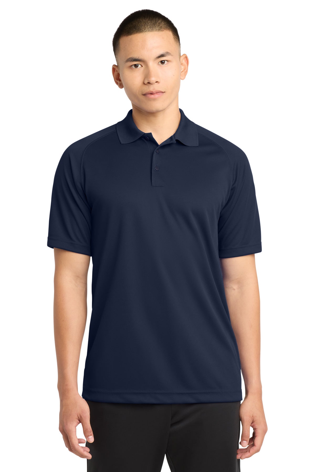 Sport-Tek® Dry Zone® Raglan Polo. T475