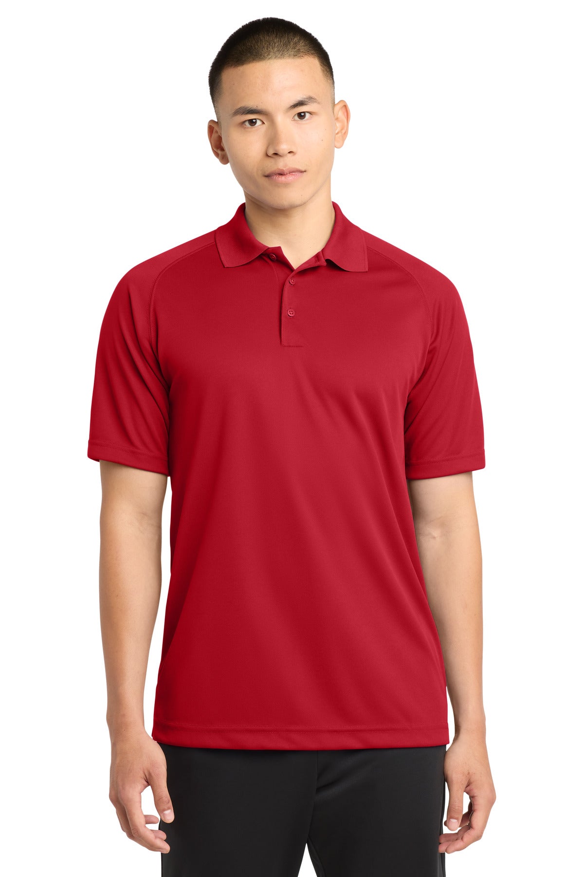 Sport-Tek® Dry Zone® Raglan Polo. T475