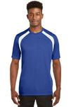 Sport-Tek® Dry Zone® Colorblock Crew. T478