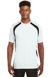 Sport-Tek® Dry Zone® Colorblock Crew. T478