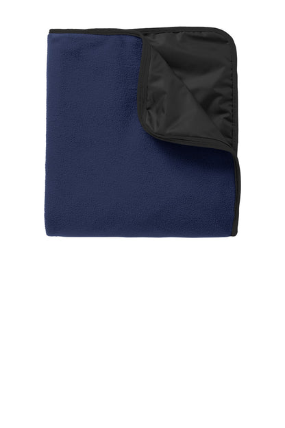 DISCONTINUED Port Authority® Fleece & Poly Travel Blanket. TB850