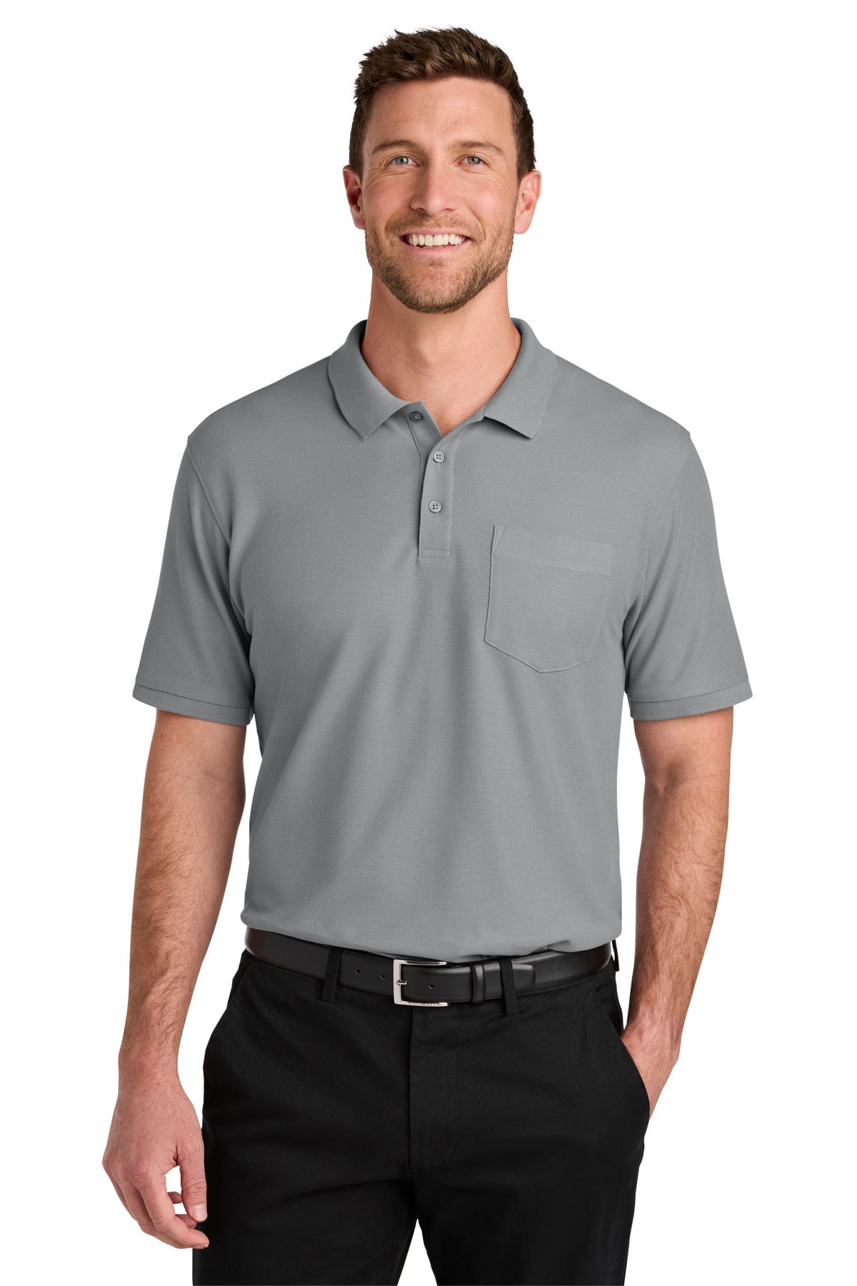 Port Authority® Tall Wearever Signature Pique Pocket Polo TLK200P
