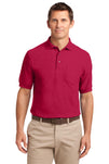 Port Authority® Tall Silk Touch® Polo with Pocket. TLK500P
