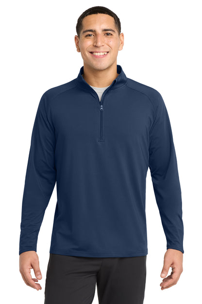 Sport-Tek® Tall Sport-Wick® Stretch 1/4-Zip Pullover. TST850