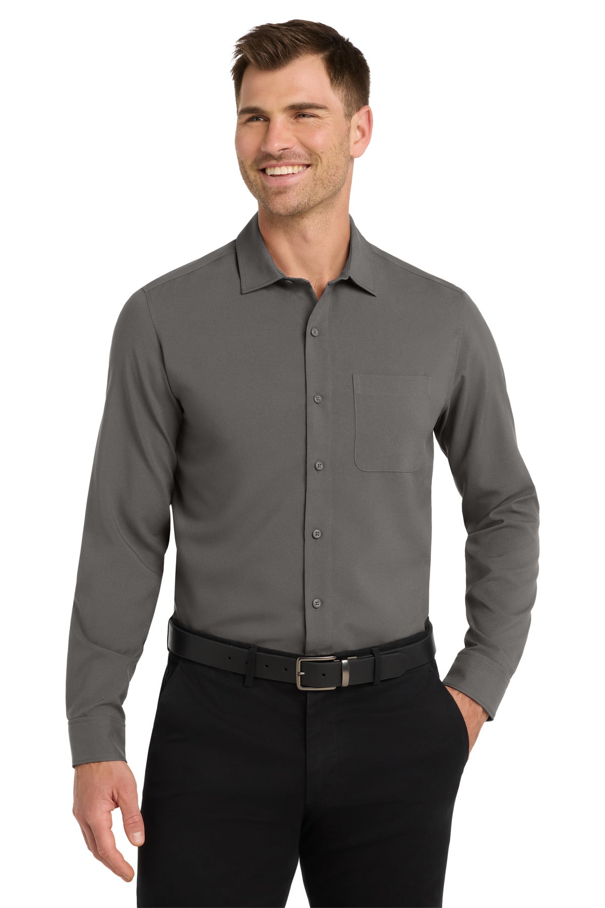 Port Authority ® Long Sleeve Performance Staff Shirt W401