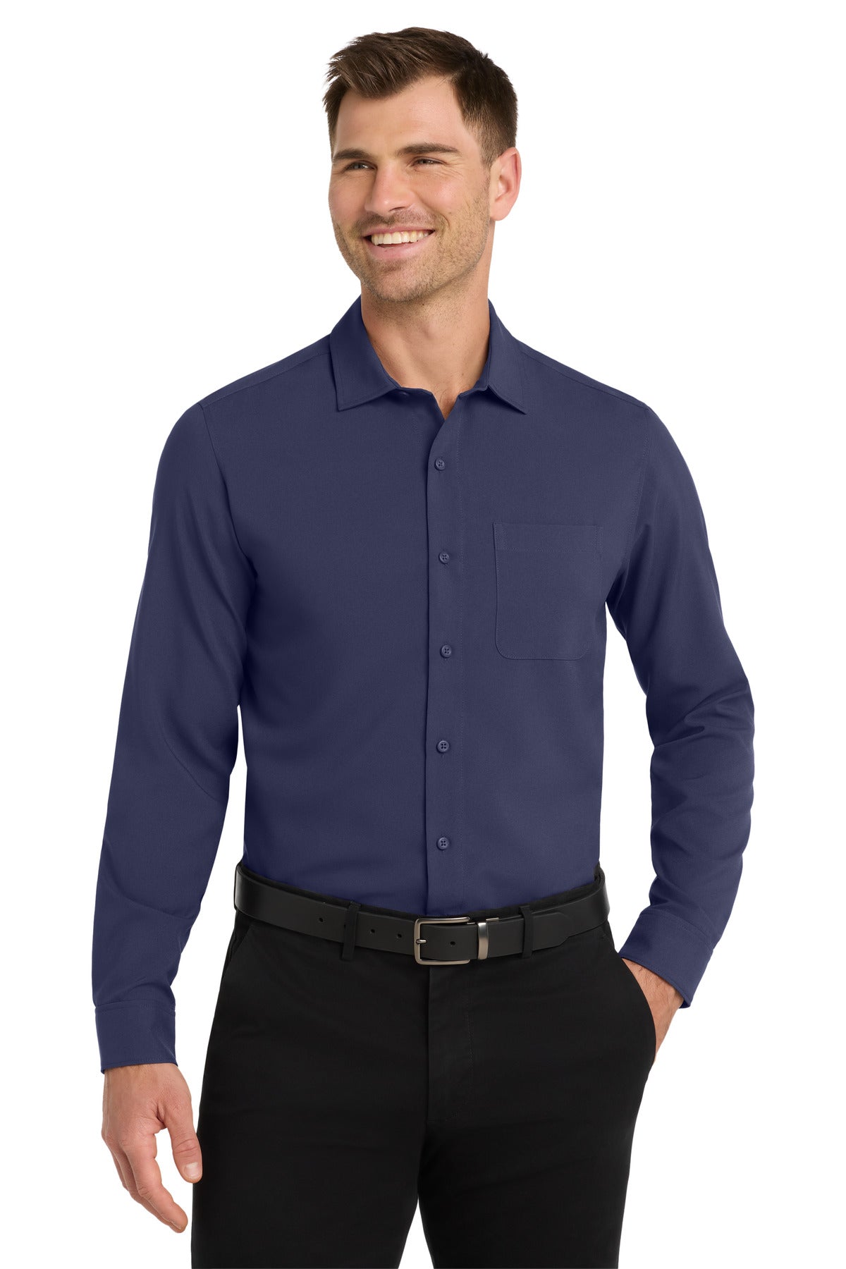Port Authority ® Long Sleeve Performance Staff Shirt W401