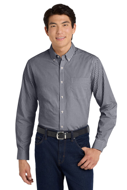 Port Authority ® Broadcloth Gingham Easy Care Shirt W644