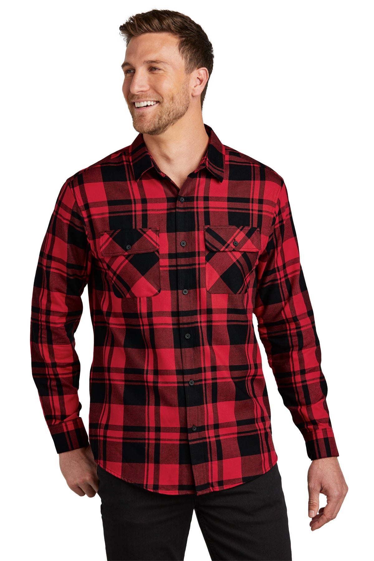 Port Authority® Plaid Flannel Shirt. W668 – SanMar Sports