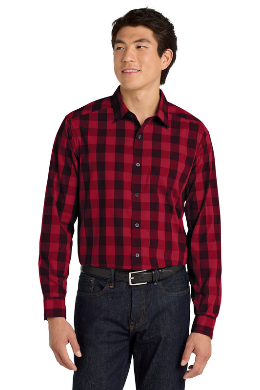 Port Authority ® Everyday Plaid Shirt. W670