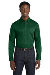 Port Authority® Long Sleeve SuperPro React® Twill Shirt. W808