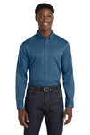 Port Authority® Long Sleeve SuperPro React® Twill Shirt. W808