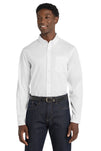 Port Authority® Long Sleeve SuperPro React® Twill Shirt. W808
