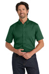 Port Authority® Short Sleeve SuperPro React® Twill Shirt. W809